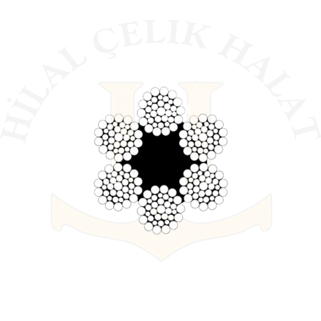 6x36 Kendir Özlü Çelik Halat