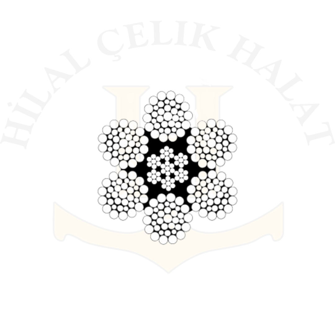 6x36 Çelik Özlü Çelik Halat