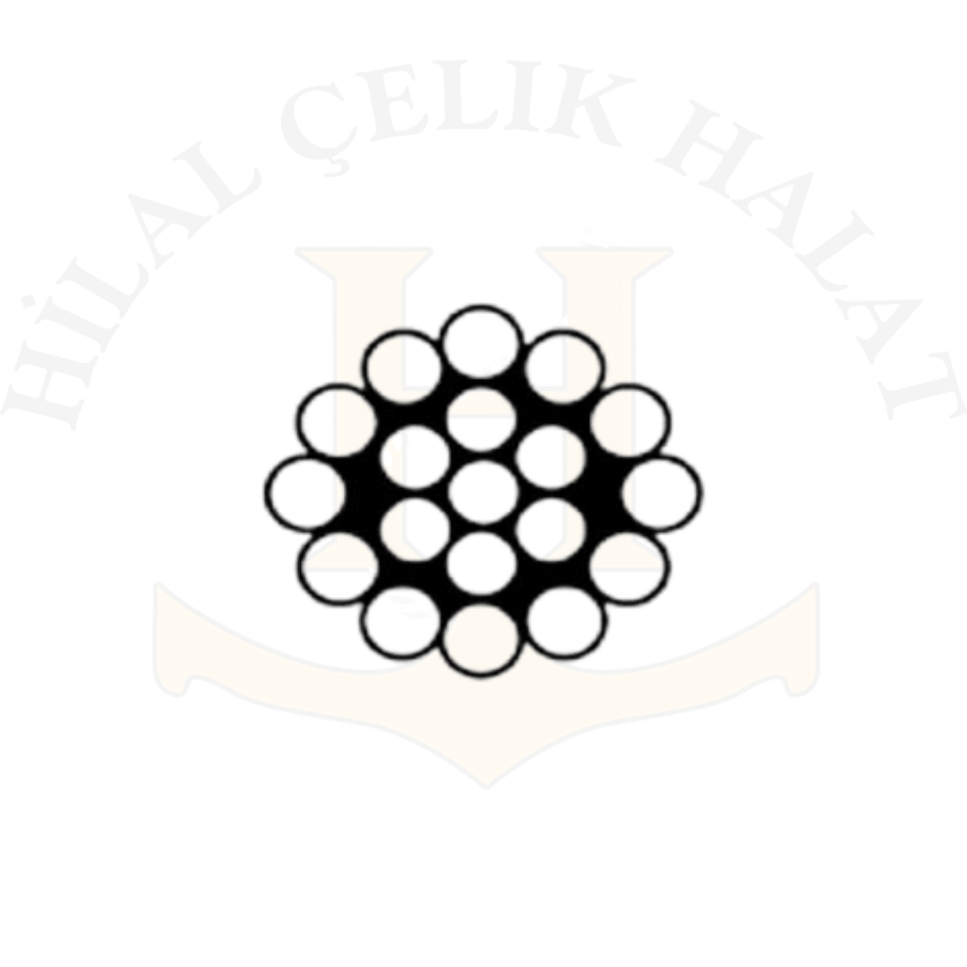 1x19 Krom Çelik Halat