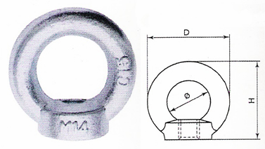 Aybolt Dişi DIN 580