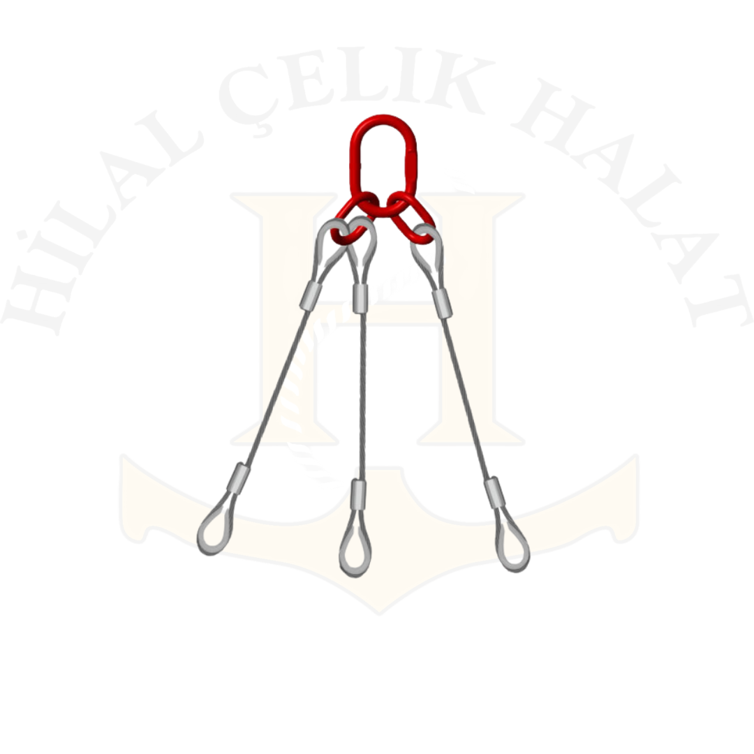 ÇELİK HALAT SAPAN GÜVENLİ ÇALIŞMA TABLOSU
